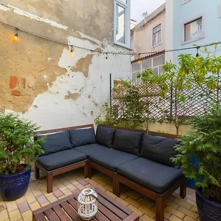 Intendente Terrace With Bbq Apartment Lisbon